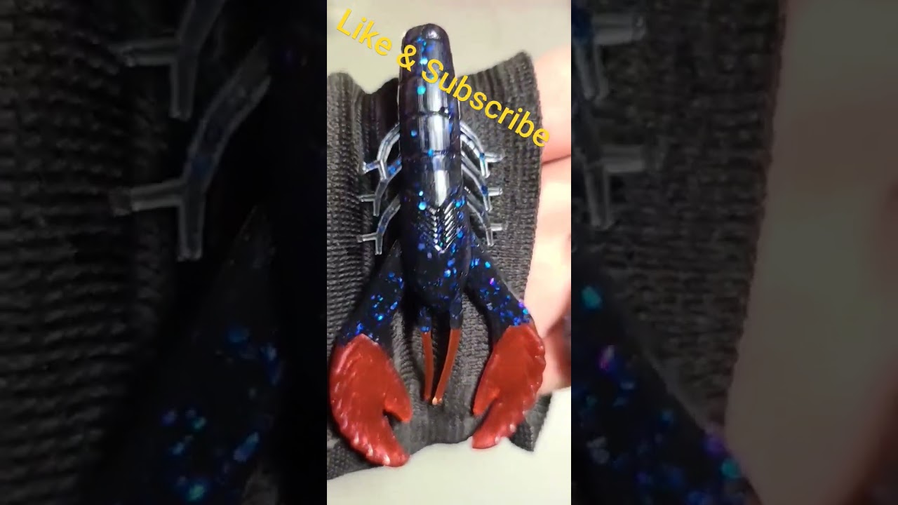 Angling A.I. Ecto-Craw  🔥🔥  Hand Injected Soft Plastic Fishing Lure  💣💣