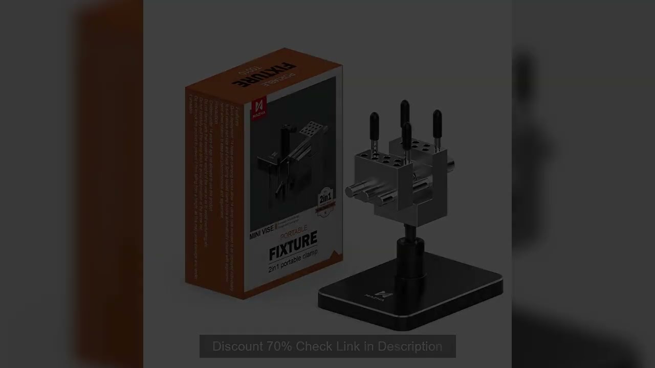 MAZHA T0010 2 in 1 Mini Portable Table Vise Compact Adjustable Clamp for Modeling Hobby DIY Precisio