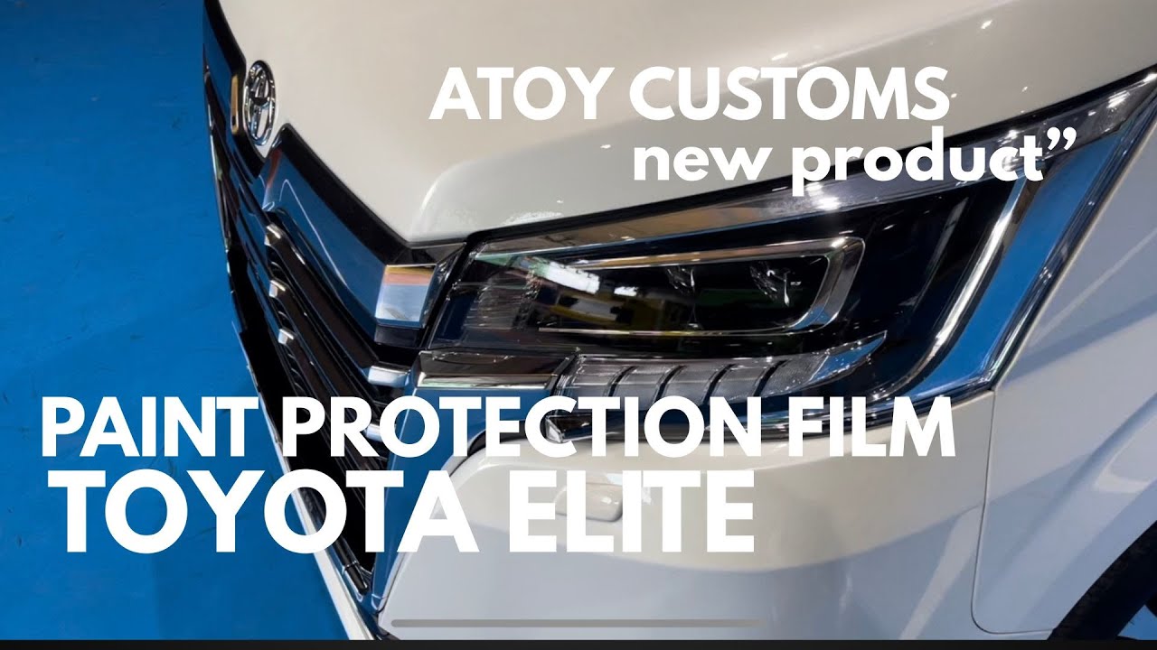 PPF:(Paint Protection Film) for Toyota Elite Installed by Atoy Customs