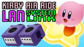 Kirby Air Ride LAN Mode Demonstration - GameCube Broadband Adapter System Link