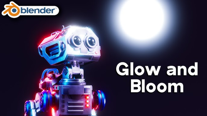 Blender - Cycles Bloom and Glow (Blender 2.8) 