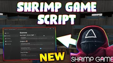 *NEW* Shrimp Game Script (PASTEBIN 2025) (FINISH RL/GL , GLASS BRIDGE , HONEYCOMB , WIN TUG OF WAR )