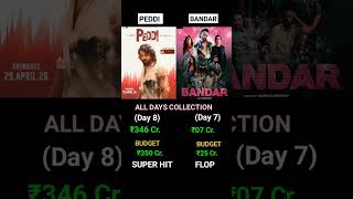 Peddi Day 8 Box office 💸 collection.Bandar day 7 box office collection.#ramcharan #peddi
