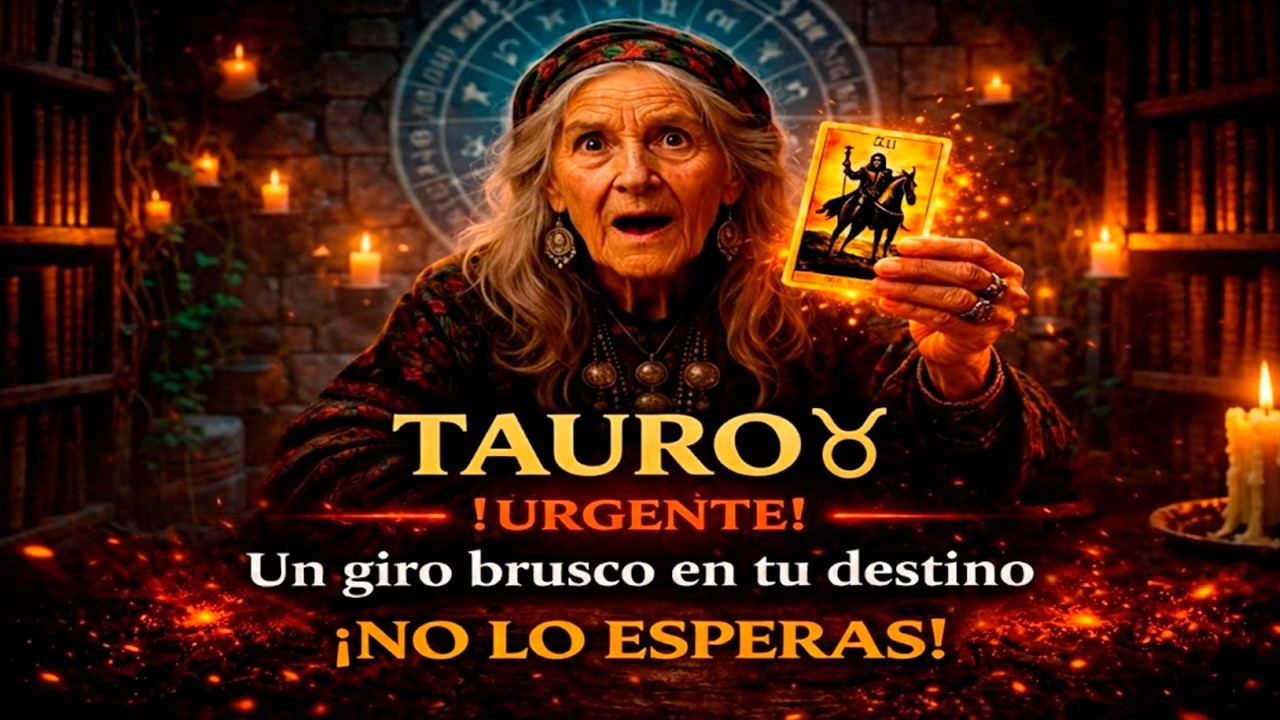 TAURO‼️¡URGENTE! VI UN GIRO BRUSCO EN TU DESTINO 😨 ¡NO ES LO QUE ESPERAS!💥