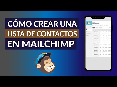 Cómo Agregar o Crear una Lista de Contactos en Mailchimp - Fácil y Rápido