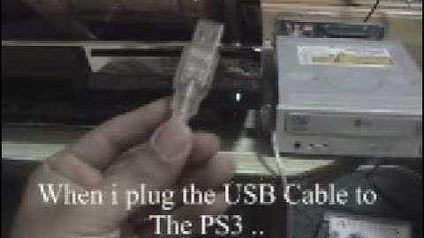 DVD-Rom exploit - Shows PS3 reading it