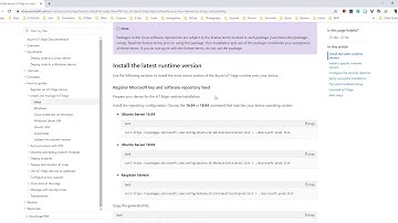 Installing Azure IoT Edge Runtime in a Raspberry Pi 4