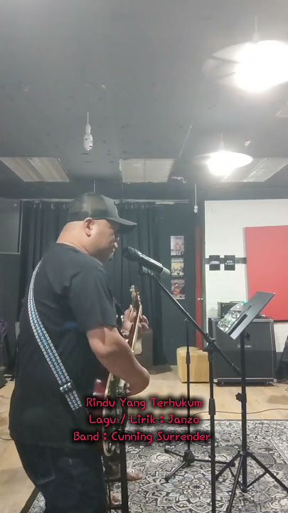Sesi practice lagu terbaru ciptaan Janzo berjudul Rindu Yang Terhukum #janz360 #cover #rindu