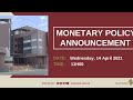 Bank of Namibia Monetary Policy Announcement 14 April 2021