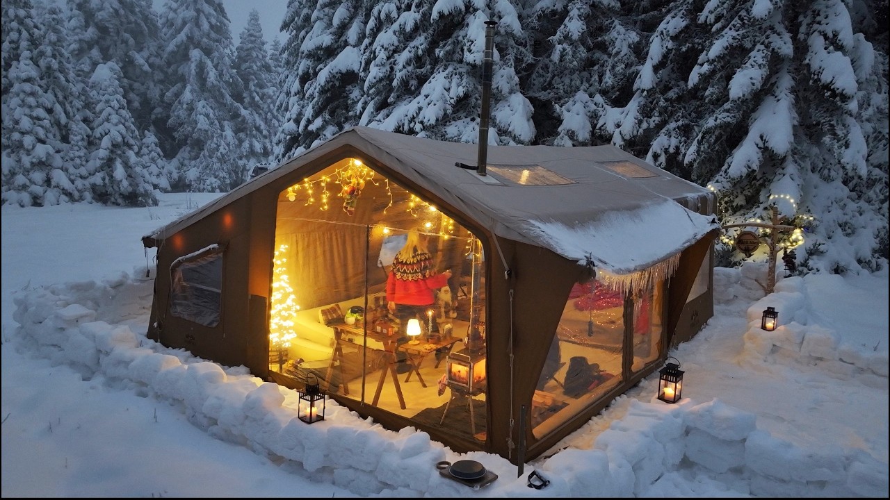 ❄️ 2-НОЧНЫЙ НОВОГОДНИЙ ЛАГЕРЬ В УСЛОВИЯХ СИЛЬНОГО СНЕГОПАДА