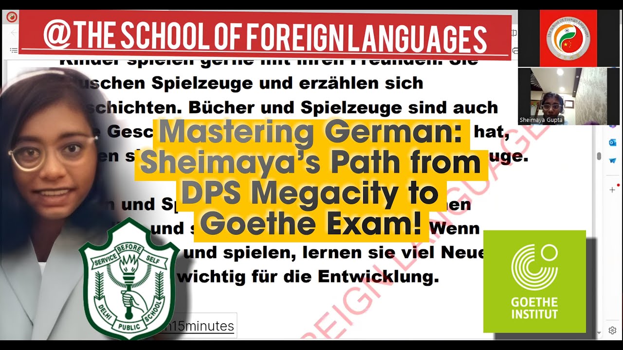 Best institutes for learning German language in India at The School Of ...