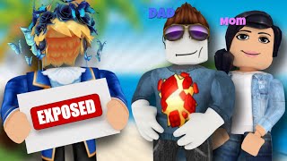 EXPOSING MY PARENTS ON ROBLOX!