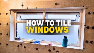 How To Tile Around Windows | Like a pro