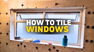 How To Tile Around Windows | Like a Pro