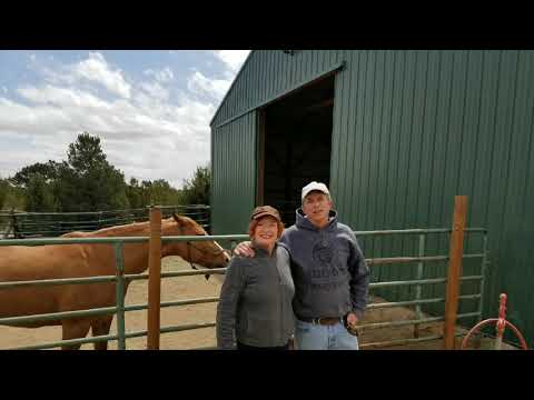Dreams come true for Sally and Jeff Beecroft in Florence, Colorado at the RJ Ranch