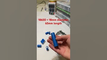 SMOL Lithium Ion Batteries #electronics #arduino #engineering #shorts