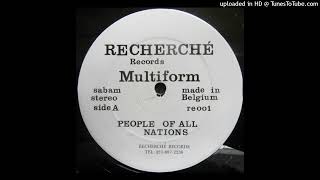 A - Multiform - People Of All Nations