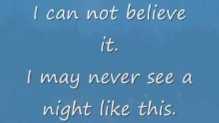 Video thumbnail of "Caro Emerald - A Night Like This ! ( mit Lyrics )"