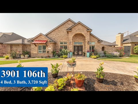 3901 106th St, Lubbock, TX home video tour
