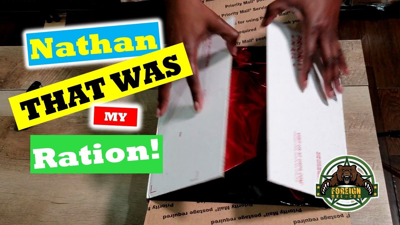 Unbelievable Zombie mre Z Rations Unboxing #mrereview - YouTube