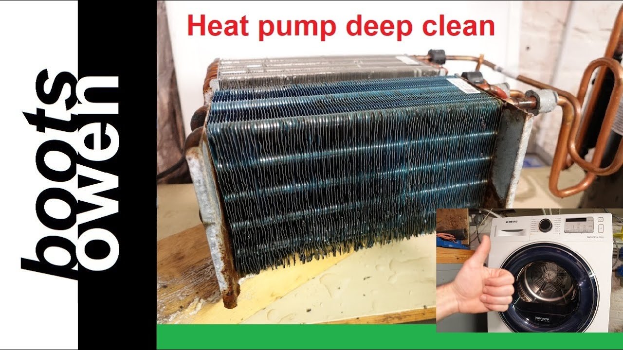 Samsung Heat Pump Tumble Dryer: thoroughly cleaning the heat exchanger elements, Full disassembly!