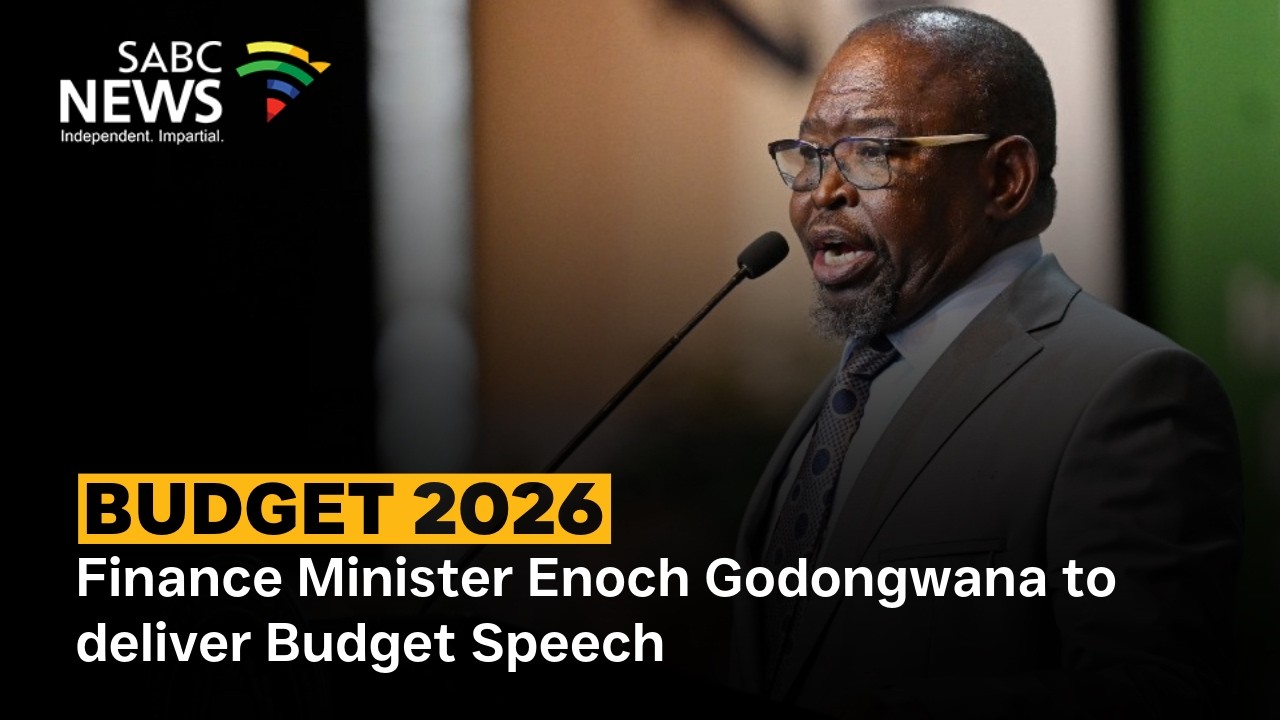 Budget 2026 | Finance Minister Enoch Godongwana to deliver Budget ...
