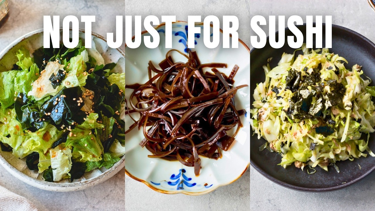 3 Seaweed Every Japanese Kitchen Uses