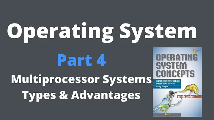 Operating System Part 4 - Multiprocessor system(advantages and types)