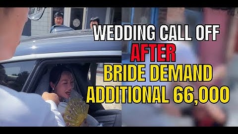 💔 Wedding CANCELLED at the Door! Chinese Bride