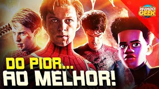 do PIOR ao MELHOR HOMEM-ARANHA: TODOS OS 10 FILMES DO HOMEM-ARANHA ANALISADOS E RANKEADOS