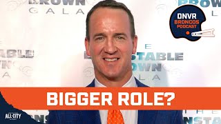 Does Peyton Manning have a MUCH bigger role with the Denver Broncos than anyone knows?