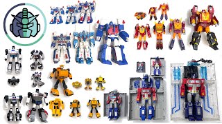 Transformers Optimus Prime ultra magnus jazz hot rod bumblebee G1トランスフォーマー 變形金剛  robots to vehicles