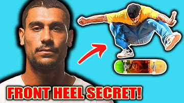 Tiago Lemos Secret to Frontside Heelflips