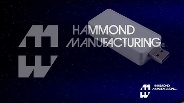 USB Enclosures From Hammond Manufacturing