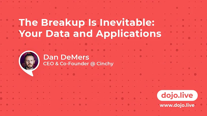 The Breakup Is Inevitable: Your Data and Applicati...