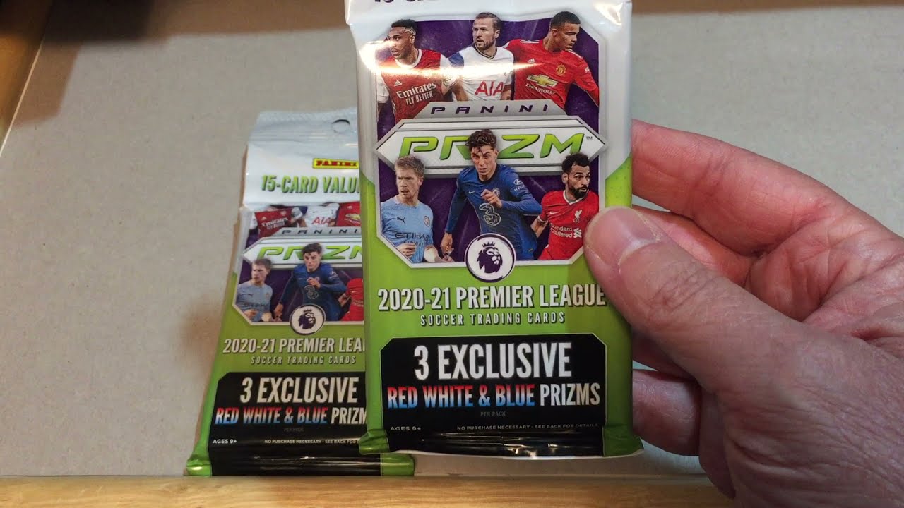 2020-21 Panini Prizm Soccer Premier League:  Retail Value Packs