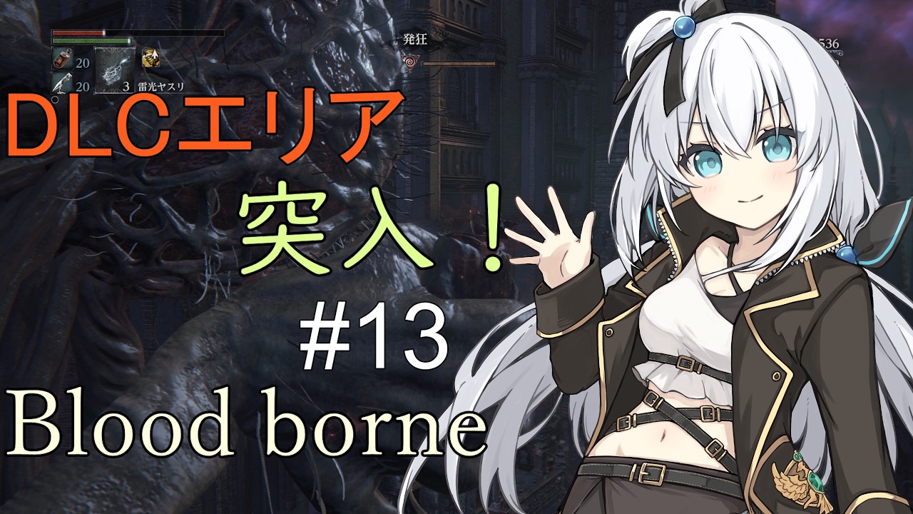 【Bloodborne】いざゆかん!DLCエリア!#13【楠フカ】