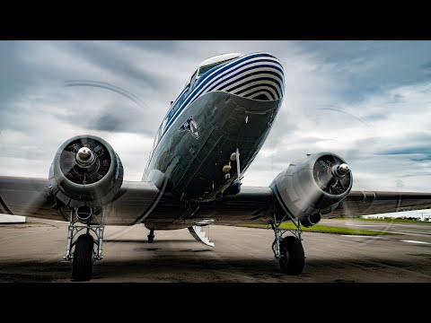 Flying a DC-3 to England -- 10,000 Did This in WWII