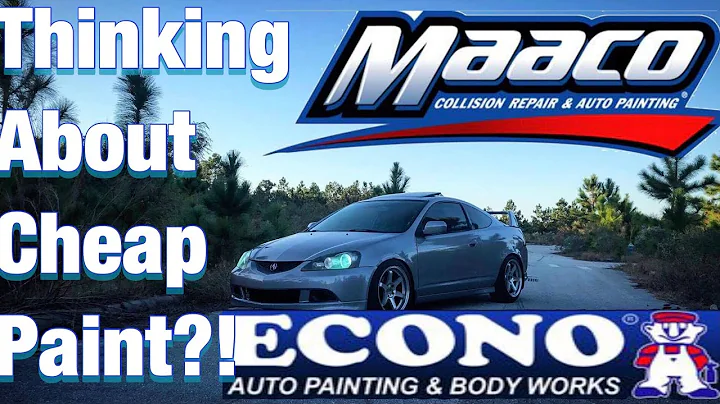 Watch This BEFORE MACCO paint or ECONO!