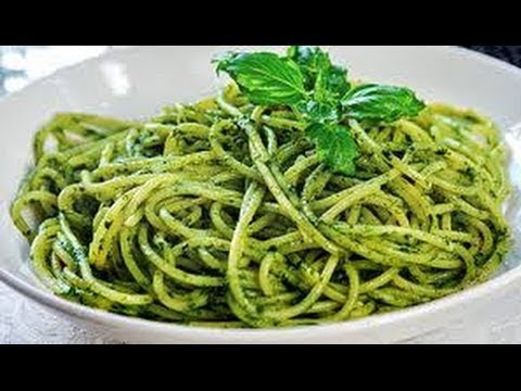 tallarin verde receta FACIL y RAPIDO - YouTube