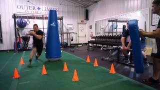 Josh Schultheis -- Running Back Drill -- Outer Limits Sports