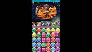 【パズドラ】アグニ降臨！ 降臨チャレンジ！20 覚悟の召喚士・ユウナ PT 56倍