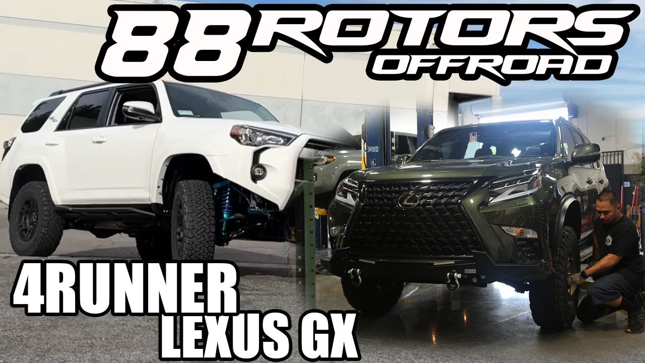 TOYOTA 4RUNNER & LEXUS GX470 KING SHOCKS & ELEVATE SUSPENSION BILLET