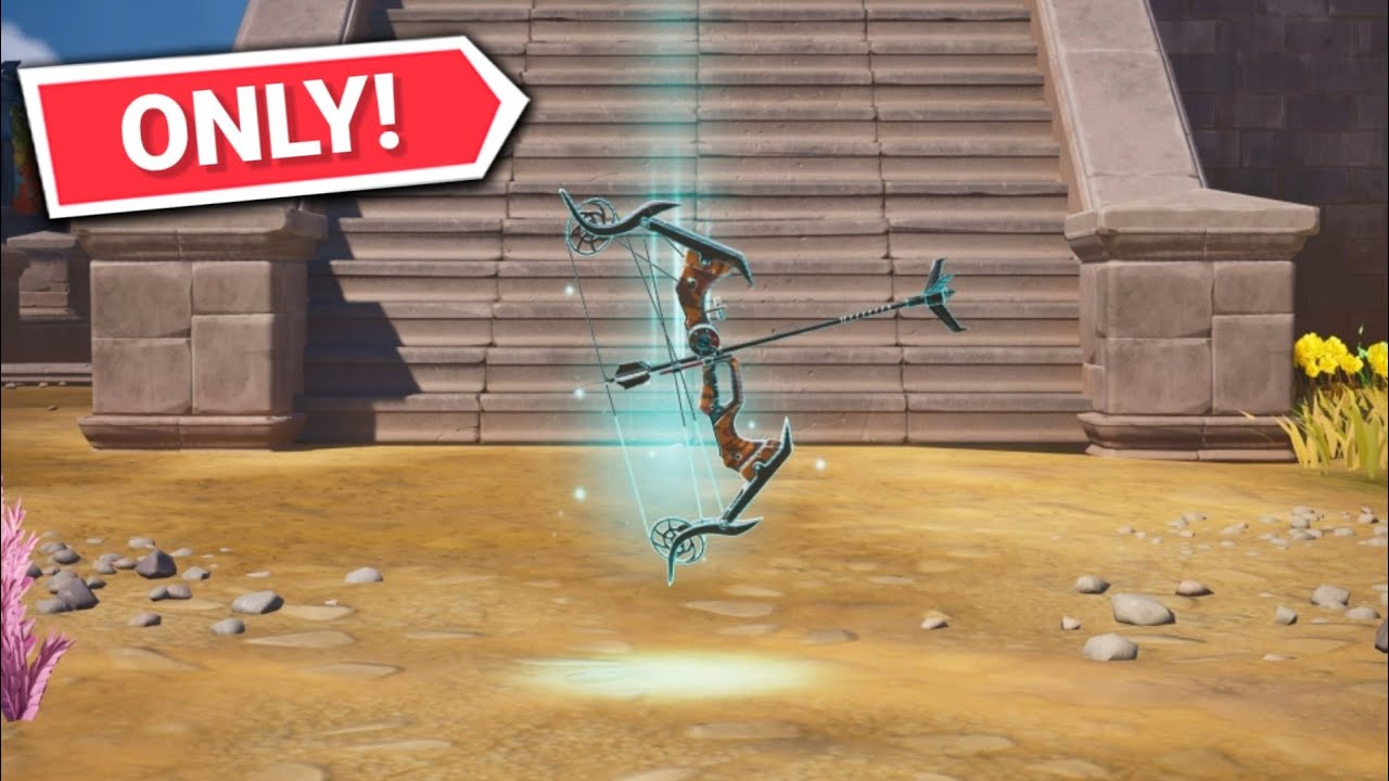 I won using the Exotic Grappler Bow ONLY!