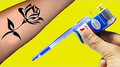 How To Make Simple Tattoo Machine At Home 