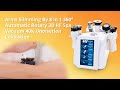 Ms21s9 arms slimming by 8 in 1 360 automatic rotary 3d rf spa vacuum 40k unoisetion cavitation