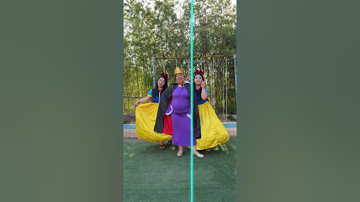 Twins Snow White 😀😀😀 #funny #cosplay #comedy #cartoon #theater