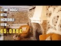 Perfect condition stone house with garage and incredible view. Carunchio.
