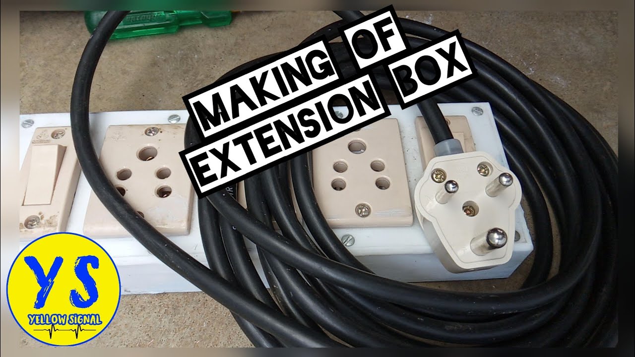 Making of Extension Board YouTube