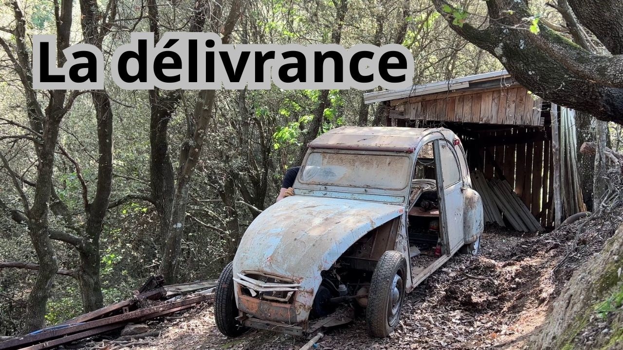 JE REMETS EN ROUTE CE MOTEUR DE 2CV DE 1964 et j'ambitionne de sortir la voiture au moteur
